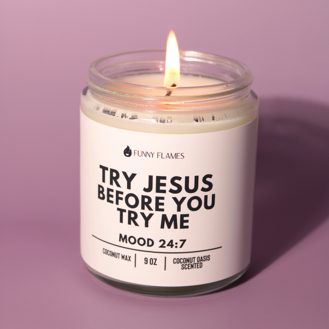 Funny candles.
